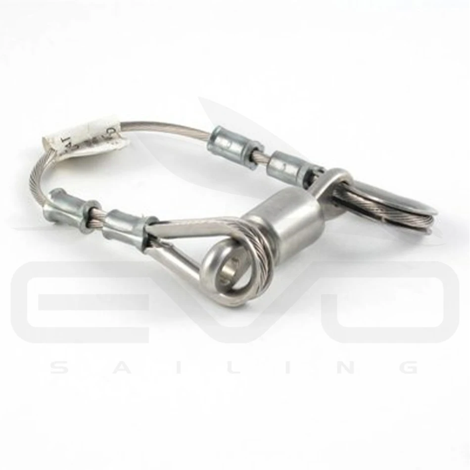 Estrope Cable + émerillon Hobie Cat 16 1 Estrope Cable + émerillon Hobie Cat 16