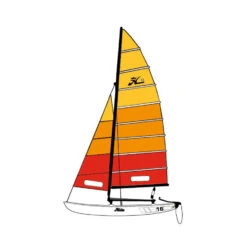 Jeu De Voiles Hobie Cat 16 Zephyr