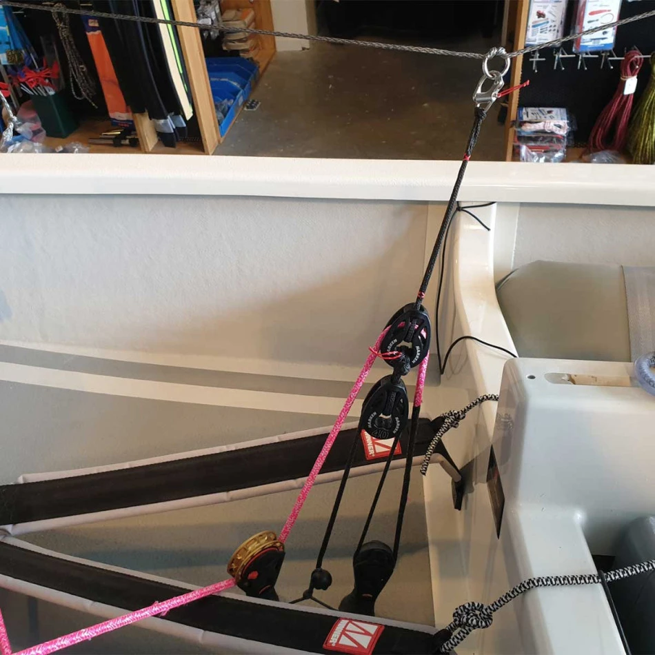 Poulies Pour Palan D' Optimist 4 Brins 2 Poulies Pour Palan D' Optimist 4 Brins – Image 2