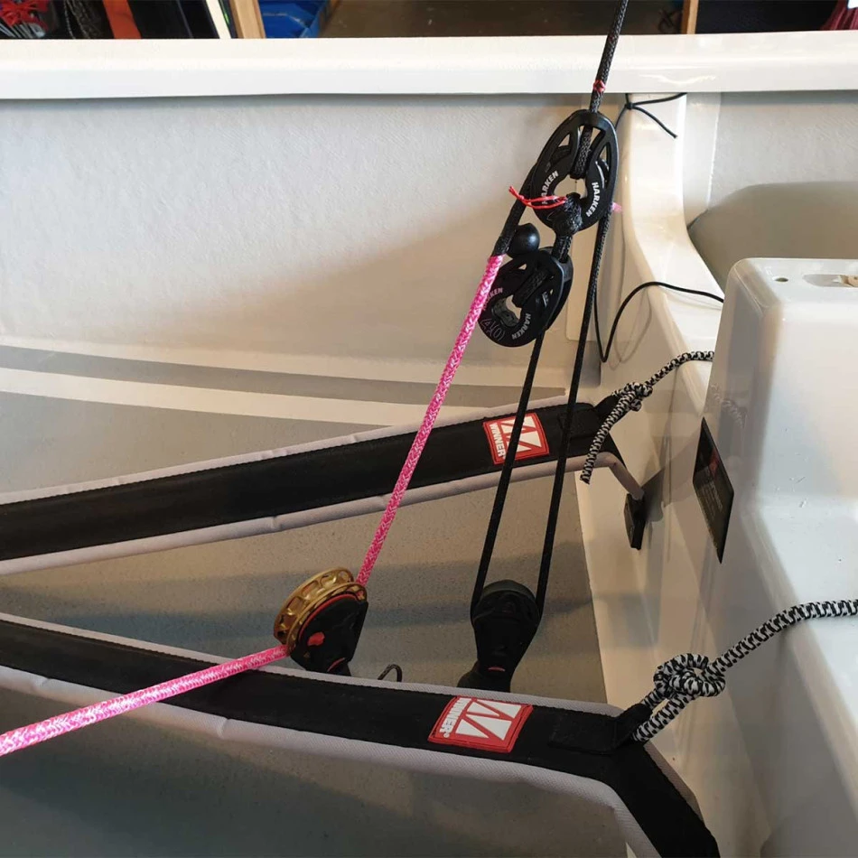 Poulies Pour Palan D' Optimist 4 Brins 3 Poulies Pour Palan D' Optimist 4 Brins – Image 3