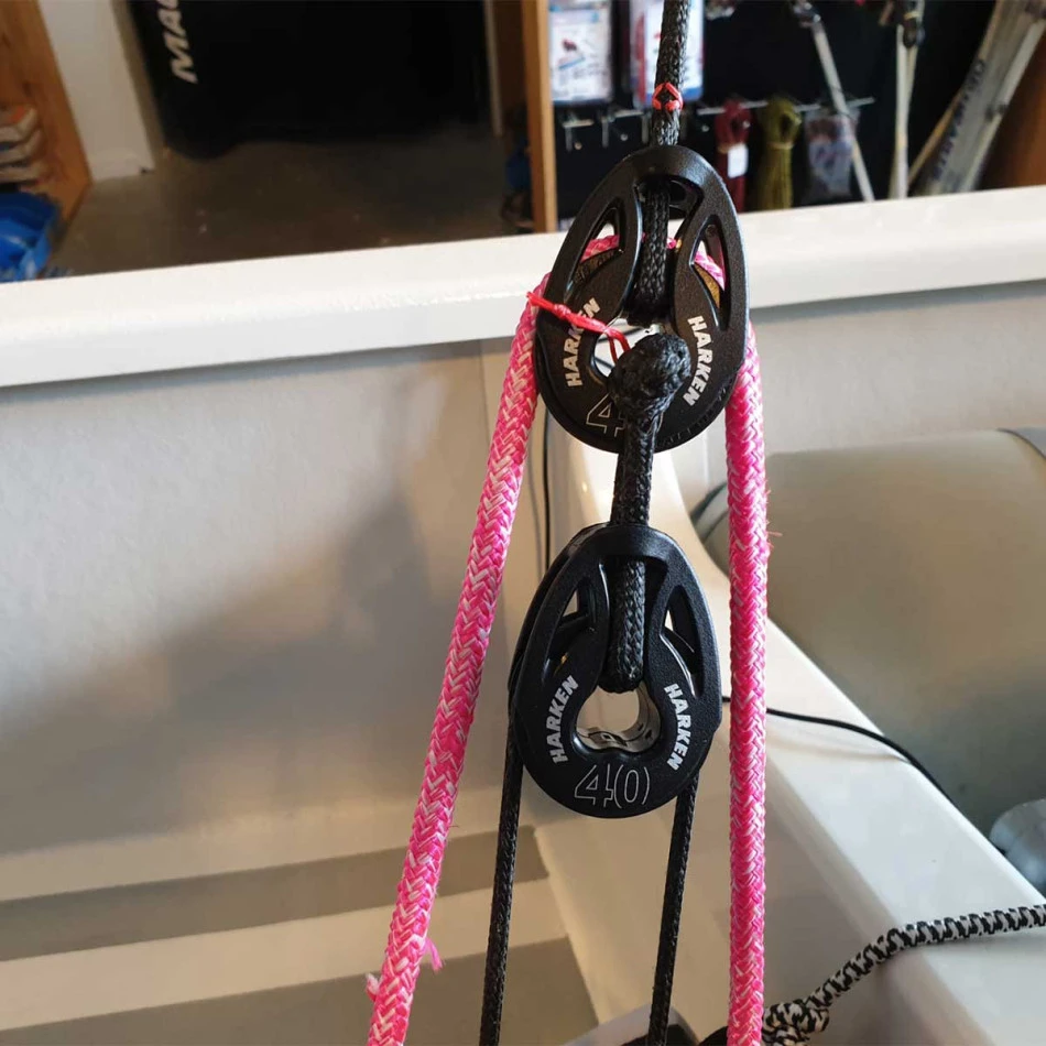 Poulies Pour Palan D' Optimist 4 Brins 6 Poulies Pour Palan D' Optimist 4 Brins – Image 6