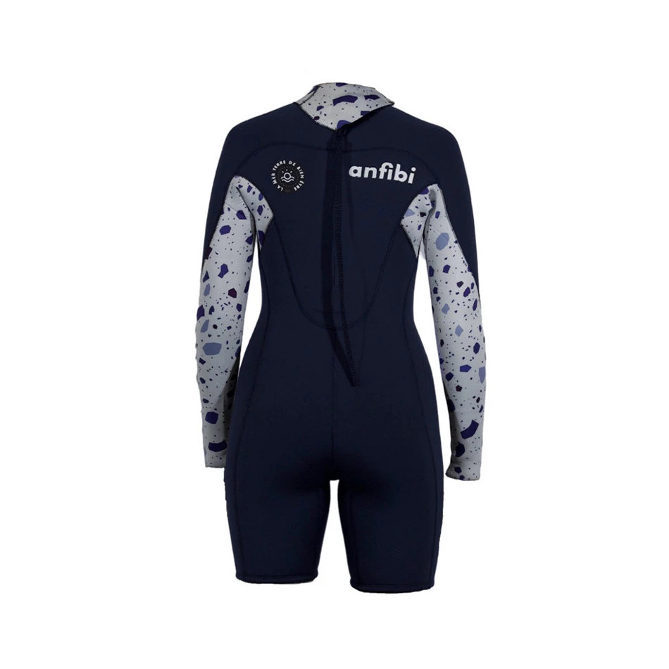 Shorty Longe-Côte Néoprène Femme 4/3 Anfibi 2 Shorty Longe-Côte Néoprène Femme 4/3 Anfibi – Image 2