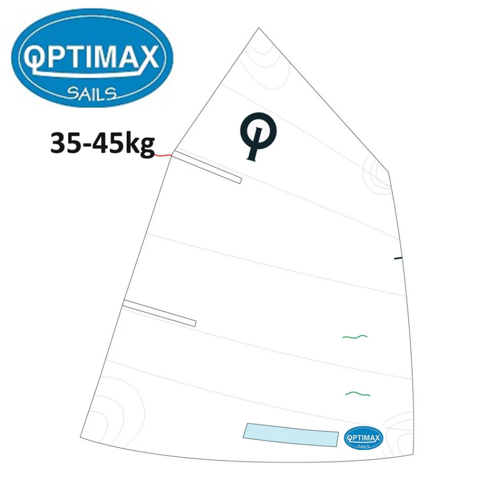 Voile Optimist Régate Optimax UNO 35-45KG 1 Voile Optimist Régate Optimax UNO 35-45KG